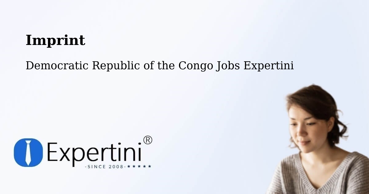 Imprint – Bandundu - Democratic Republic of the Congo Jobs Expertini